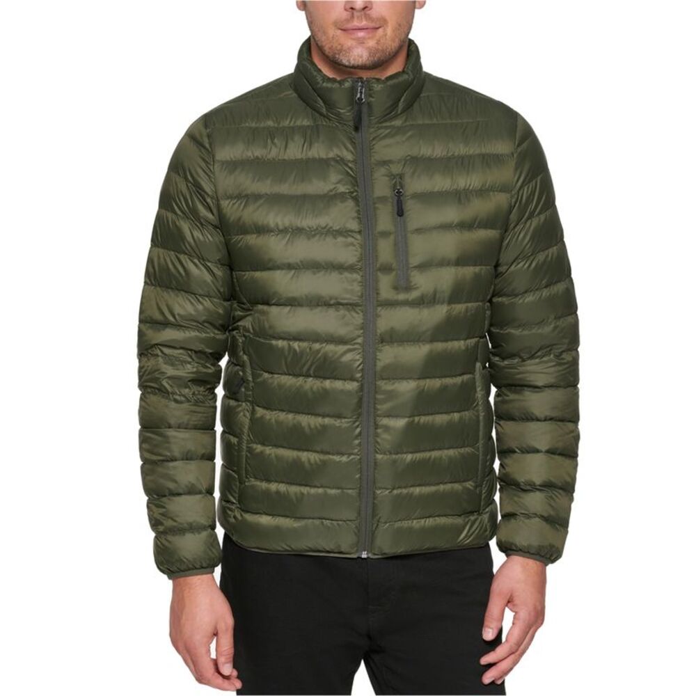 Club Room Mens Quilted Puffer Jacket, NWT
